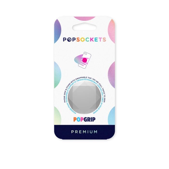 PopSockets - POPSOCKETS Metallic Diamond Silver