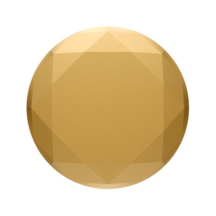 PopSockets - POPSOCKETS Metallic Diamond Medallion Gold