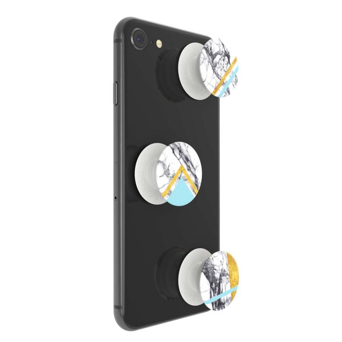 PopSockets - POPSOCKETS White Marble Glam 3-pack