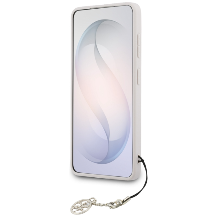 Guess - Guess Mobilskal För Galaxy S26 MagSafe 4G Classic Logo Charm - Rosa