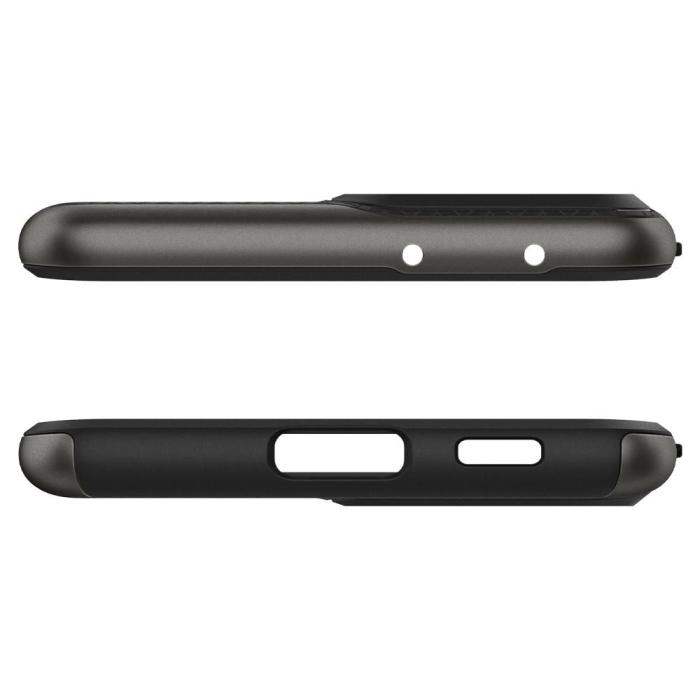 UTGATT5 - SPIGEN Neo Hybrid Skal Galaxy S21 Ultra Gunmetal