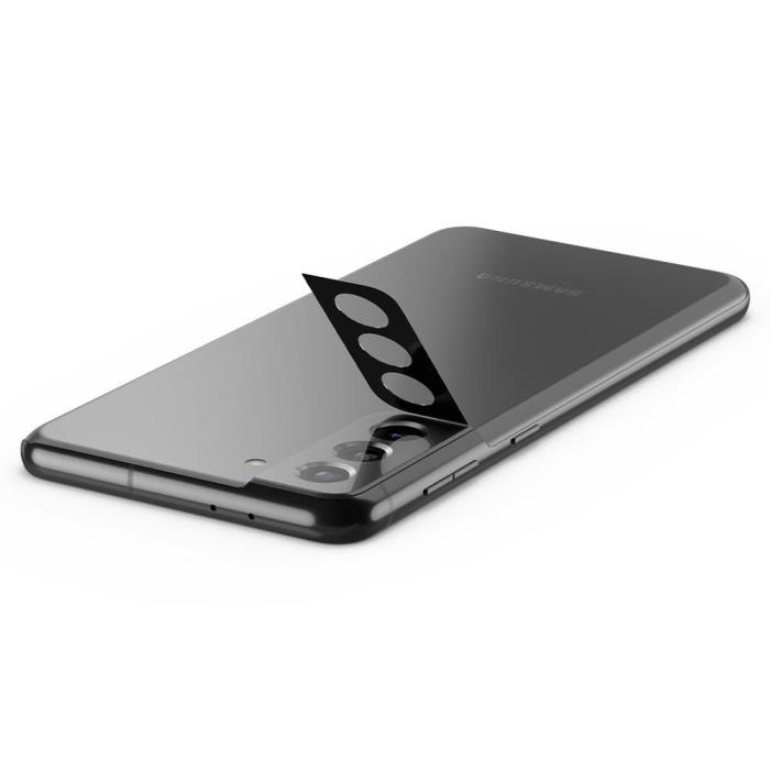 UTGATT4 - SPIGEN OPTIK.TR Camera Lens Galaxy S21 Svart (2-Pack)