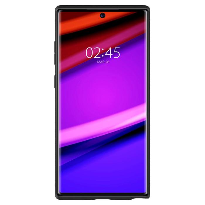 Spigen - SPIGEN Rugged Armor mobilskal Galaxy Note 10+ Plus Matte Svart