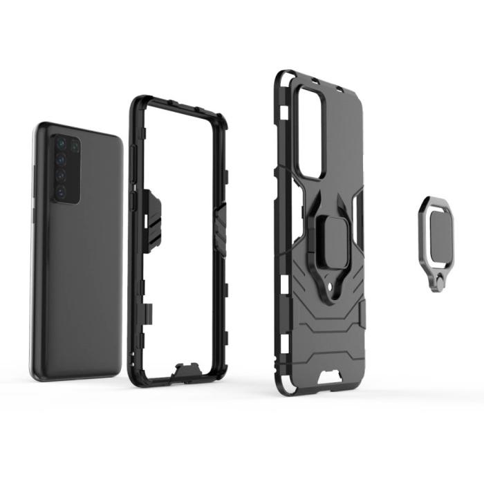 OEM - Hybrid Ring Mobilskal till Huawei P40 - Svart