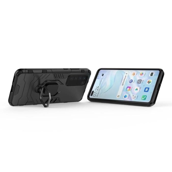 OEM - Hybrid Ring Mobilskal till Huawei P40 - Svart