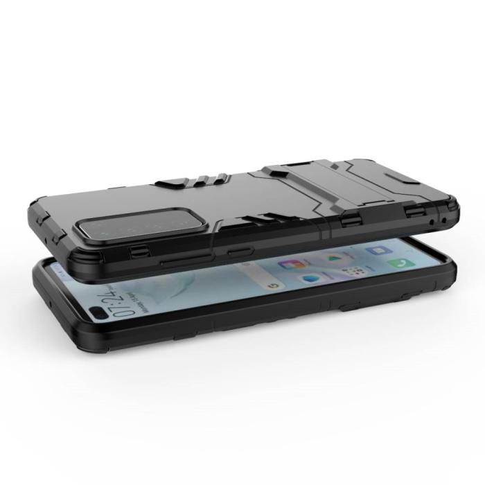 OEM - Kick-Stand Mobilskal till Huawei P40 - Svart