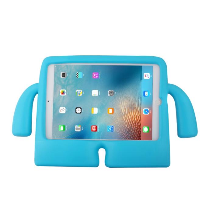 OEM - 3D Cartoon Fodral för Barn till iPad 9.7 2017/2018 / Air / Air 2 - Blå