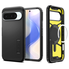 Spigen - Spigen Google Pixel 10/10 Pro Mobilskal Magsafe Tough Armor - Svart