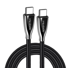 MCDODO - MCDODO USB-C - USB-C Kabel 2M - Svart