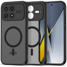 Tech-Protect - Tech-Protect Xiaomi Poco F8 Pro Mobilskal MagSafe Magmat - Matt Svart