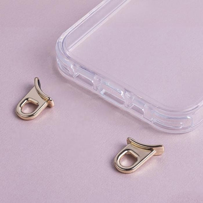 OEM - iPhone 13/14 Mobilskal Hook - Guld