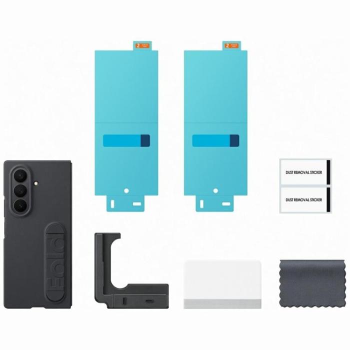 Samsung - Samsung Galaxy Z Fold 7 Mobilskal Silikon - Svart