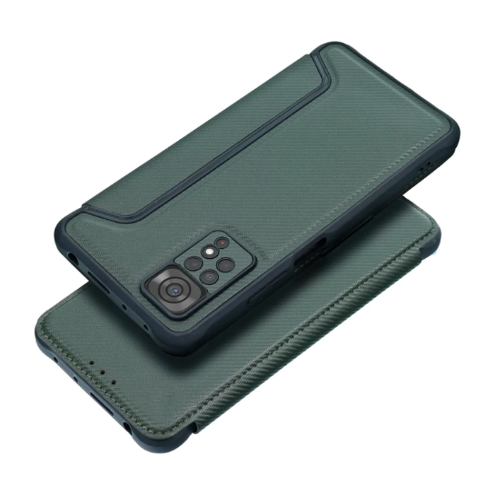 OEM - Xiaomi Redmi 14C Plånboksfodral Razor - Mörkgrön