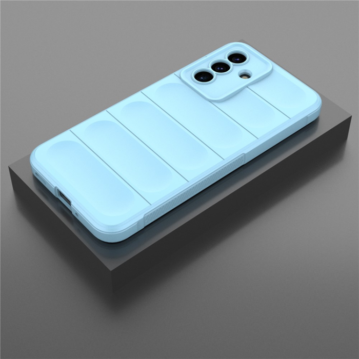A-One Brand - Galaxy A17 5G Mobilskal Anti-Drop TPU Rugged - Babyblå