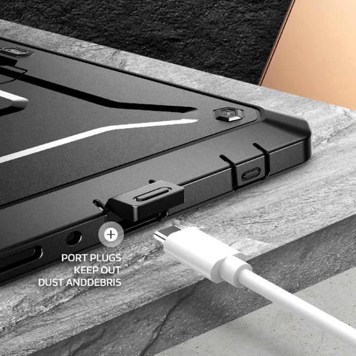 SupCase - SupCase Galaxy Tab A11 (X133/X135) Skal Unicorn Beetle Pro - Svart