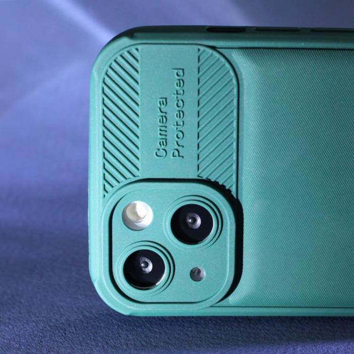 OEM - Galaxy A25 5G Mobilskal Honeycomb - Skogsgrönt