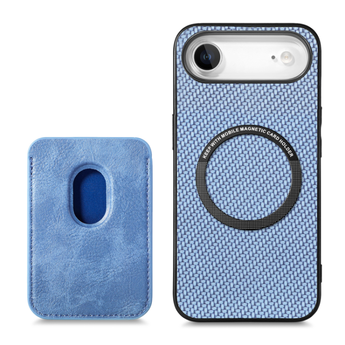 A-One Brand - iPhone Air Mobilskal Detachable Korthållare - Blå