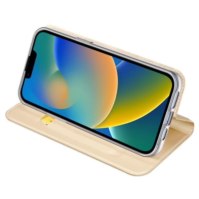 Dux Ducis - Dux Ducis iPhone 14 Plus mobilfodral Skin Series Holster - Guld