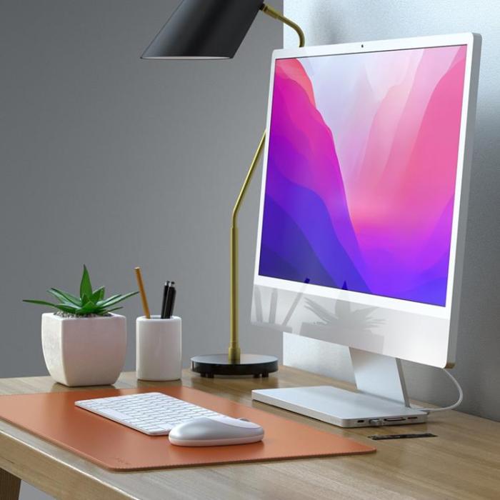 Satechi - Satechi USB-C Slim Dock för iMac 24-tum (2021) - Silver