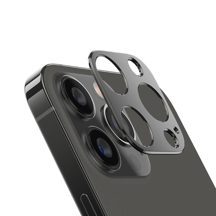 Hofi - Hofi Pro+ Kameralinsskydd i Härdat Glas iPhone 13 Pro / 13 Pro Max - Svart