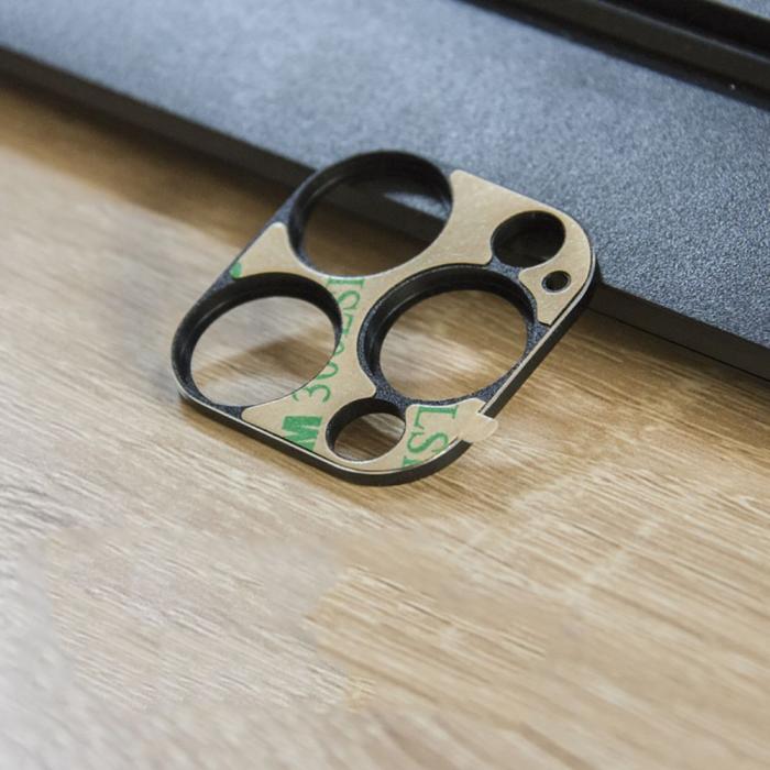 Hofi - Hofi Pro+ Kameralinsskydd i Härdat Glas iPhone 13 Pro / 13 Pro Max - Svart