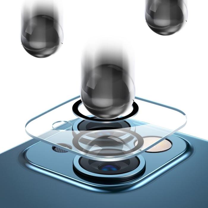 Hofi - Hofi Pro+ Kameralinsskydd i Härdat Glas iPhone 13 Pro/13 Pro Max - Clear