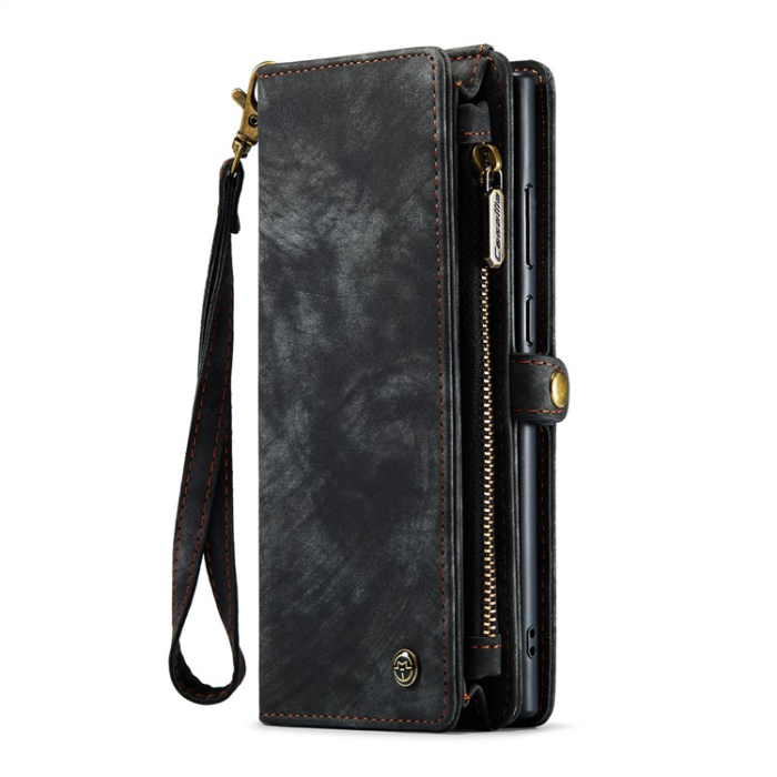 Caseme - Caseme Galaxy S23 Ultra Plånboksfodral Detachable - Svart