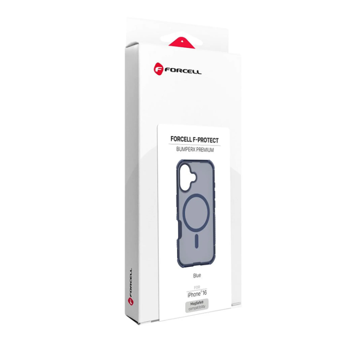 Forcell - Forcell Mobilskal Magsafe För iPhone 16 BumperX - Marinblå