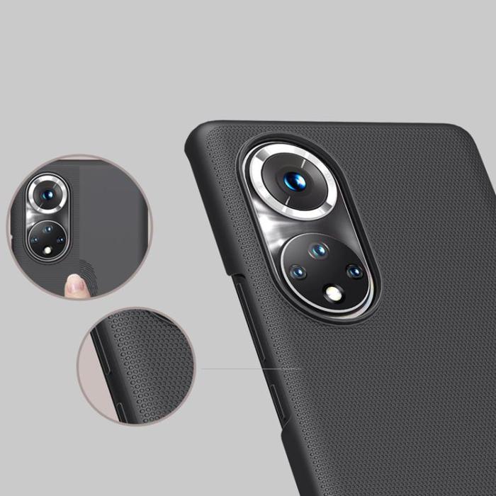 Nillkin - Nillkin Huawei Honor 50 Pro Skal Och Stand Super Frosted - Svart