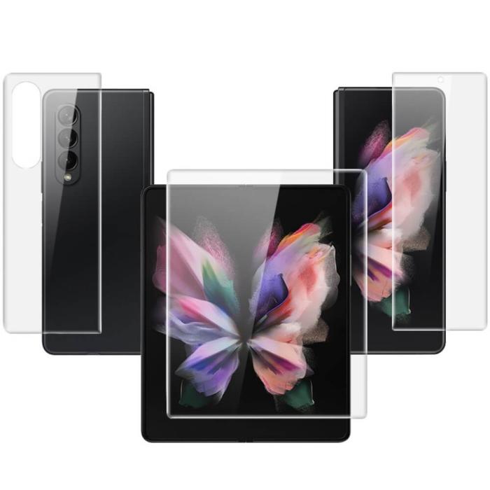 OEM - Skärmskydd Plastfilm (Front + Back) - Samsung Galaxy Z Fold 3