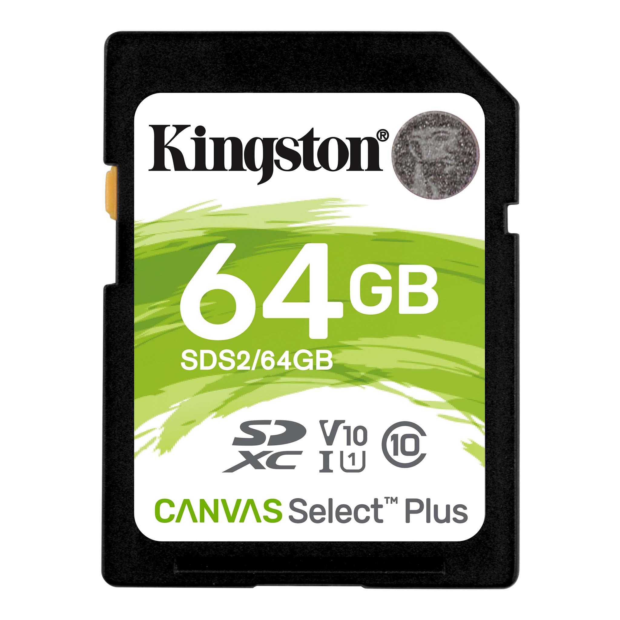 Kingston 64GB MicroSDXC Canvas Select Plus Minneskort | 288 | AlltMobil