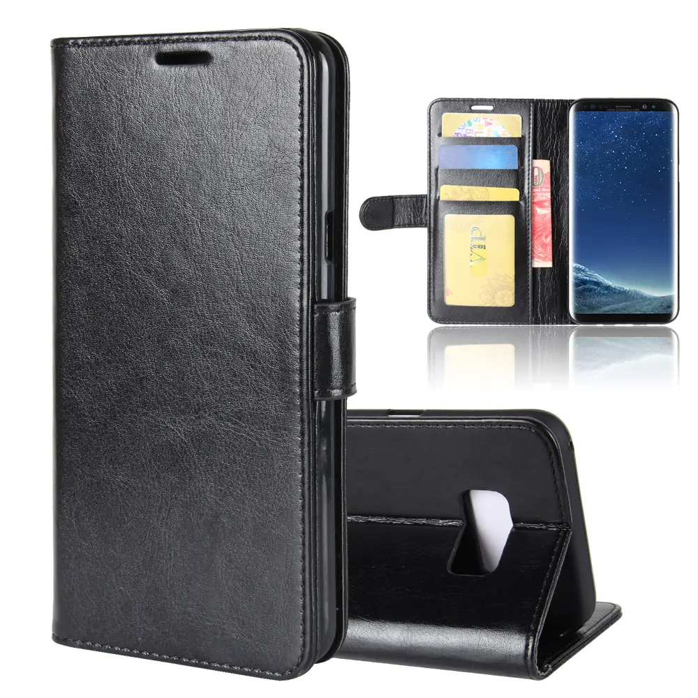 SiGN Plånboksfodral för Samsung Galaxy S8 - Svart | 2353 | AlltMobil