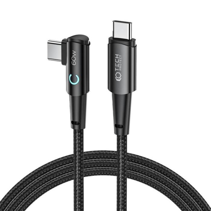 Tech-Protect - Tech-Protect USB-C till USB-C kabel Ultraboost 2m - Svart