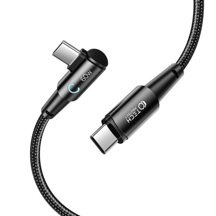 Tech-Protect - Tech-Protect USB-C till USB-C kabel Ultraboost 2m - Svart