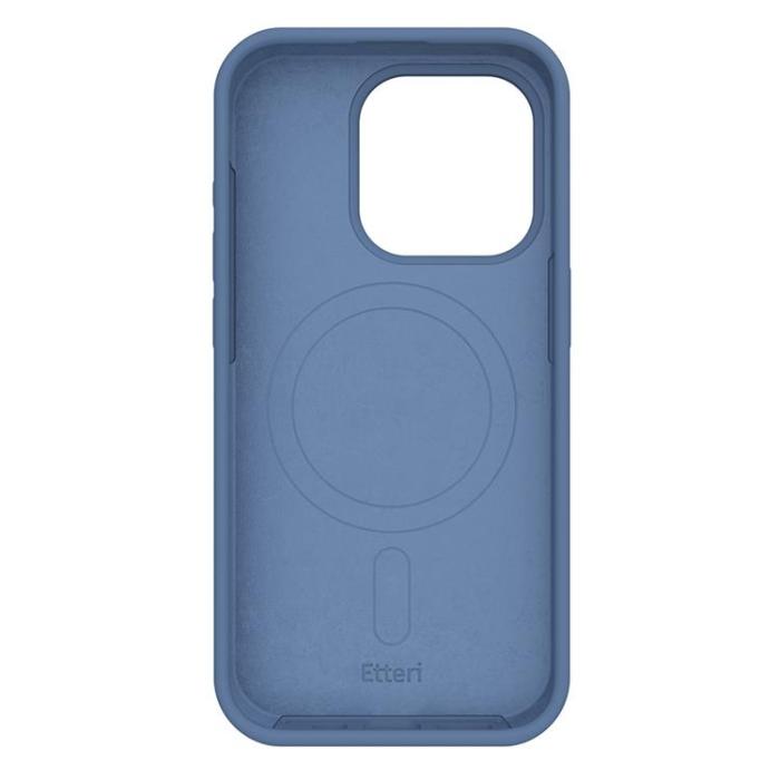 Etteri - Etteri iPhone 12/12 Pro Mobilskal MagSafe Silikon - Mörkblå