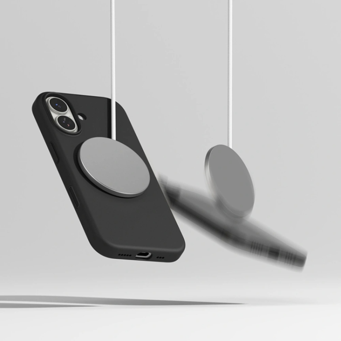 Ringke - Ringke iPhone 17 Mobilskal Magsafe Magnetic Silikon - Svart