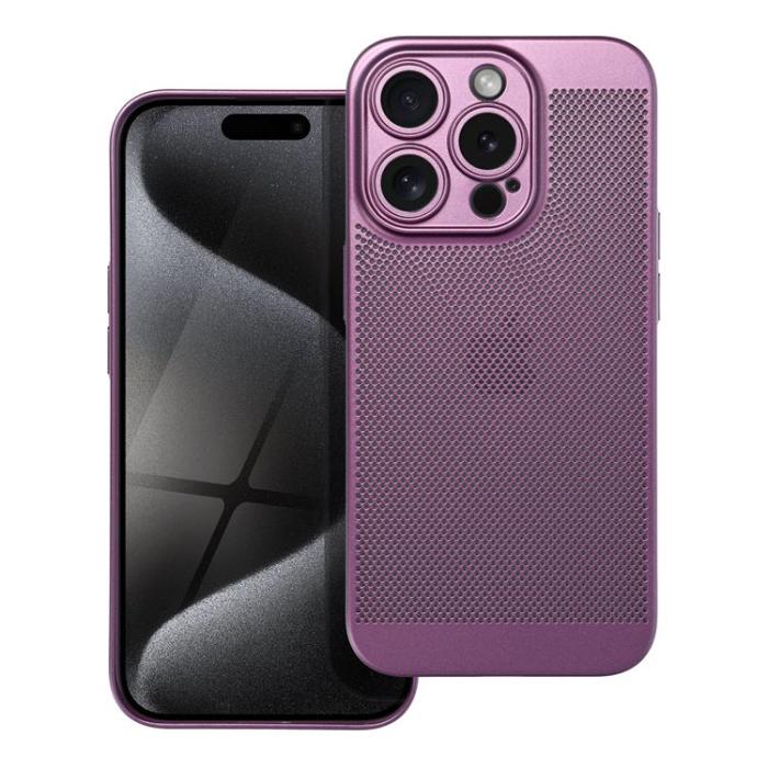 OEM - iPhone 15 Pro Mobilskal Breezy - Lila