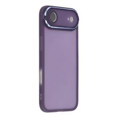 A-One Brand - iPhone Air Mobilskal Electroplated Kameraram - Transparent Lila
