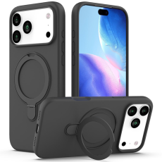 A-One Brand - iPhone 17 Pro Max Mobiskal MagSafe Kickstand PC+Silikon - Grå