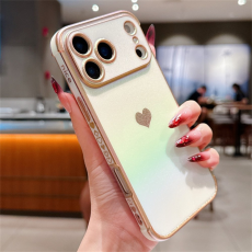 A-One Brand - iPhone 17 Pro Mobilskal Dazzling Color Electroplated TPU - Vit