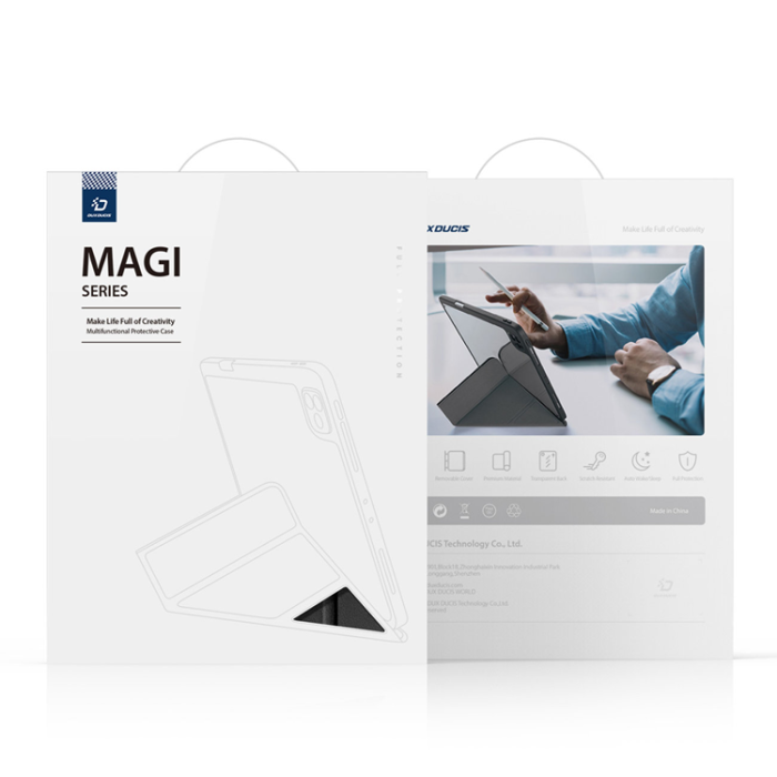 Dux Ducis - Dux Ducis iPad Mini 6 (2021) Fodral Magi Pencil - Svart