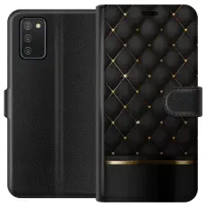 Gustaf - Pl&aring;nboksfodral till Samsung Galaxy A02s med Luxury Opulence
