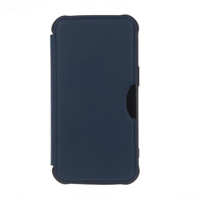OEM - Galaxy S24 Plånboksfodral Smart Carbon - Blå