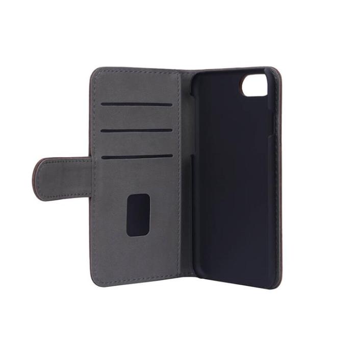 GEAR - GEAR Mobilfodral Nubuck PU iPhone 6 / 7 / 8 / SE - Brun