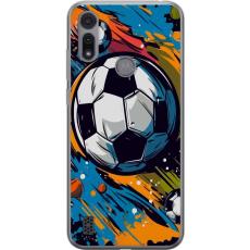 iSecrets - Mobilskal till Motorola Moto E6i med Fotbollar