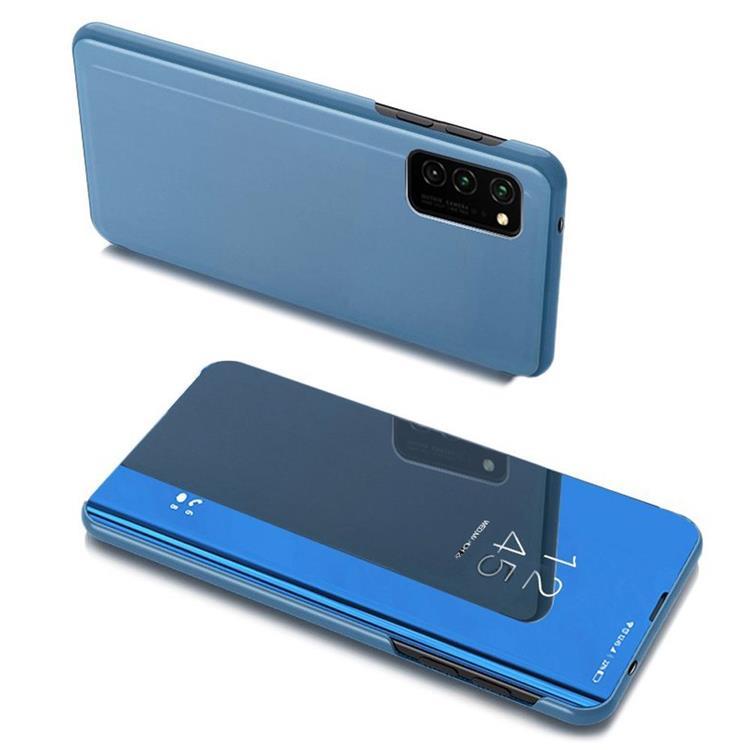 Clear View Galaxy A03s Skal Flip - Blå | 2353 | AlltMobil