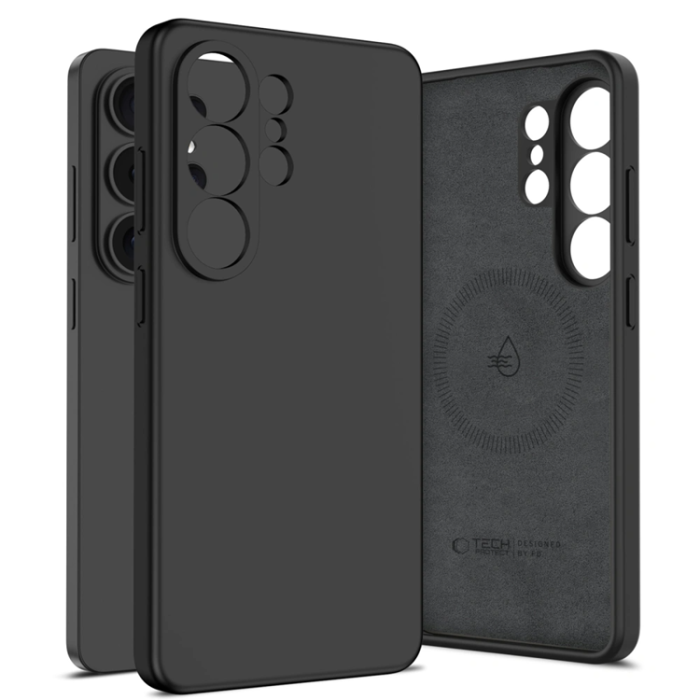 Tech-Protect - Tech-Protect Mobilskal För Galaxy S26 Ultra Magsafe Silikon - Svart