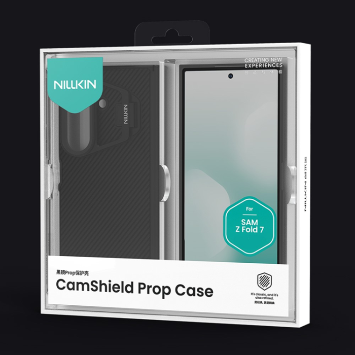 Nillkin - Nillkin Galaxy Z Fold 7 Mobilskal CamShield Prop Series - Svart
