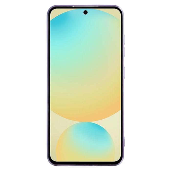 KADEM - KADEM Mobilskal till Samsung Galaxy S26 / S26 Pro Blommor TPU Flexibel - Lila