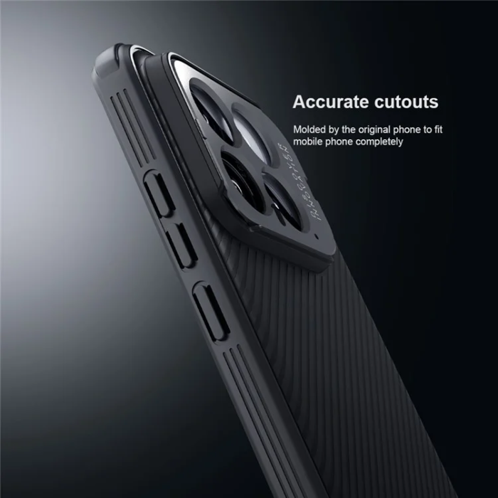 Nillkin - Nillkin Xiaomi 14 Mobilskal CamShield Prop Kickstand - Svart
